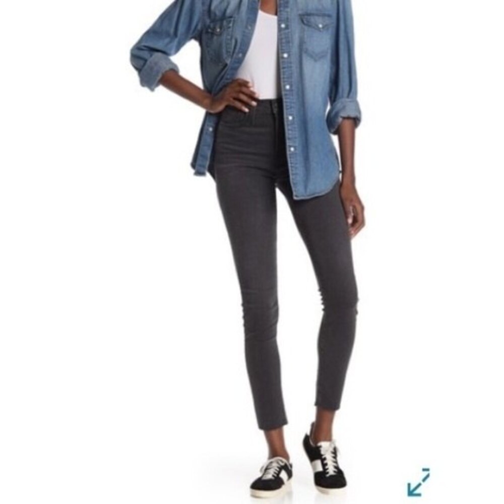Madewell Skinny Skinny Ankle Black Jeans 25